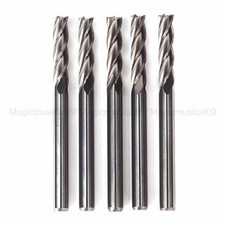 3.175mm 4 Flute Spiral Bit End Mill Cutter CEL 12mm Alloy Pack of 5