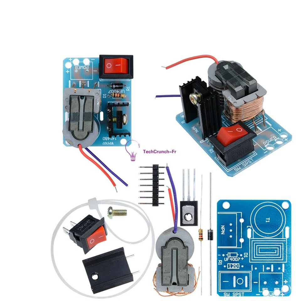 15KV High Voltage Inverter Generator Spark Ignition Coil CCFL Inverter Tester