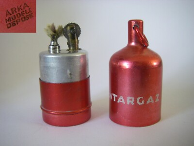 arka - altes Werbefeuerzeug GASFLASCHE ANTARGAZ lighter Feuerzeug