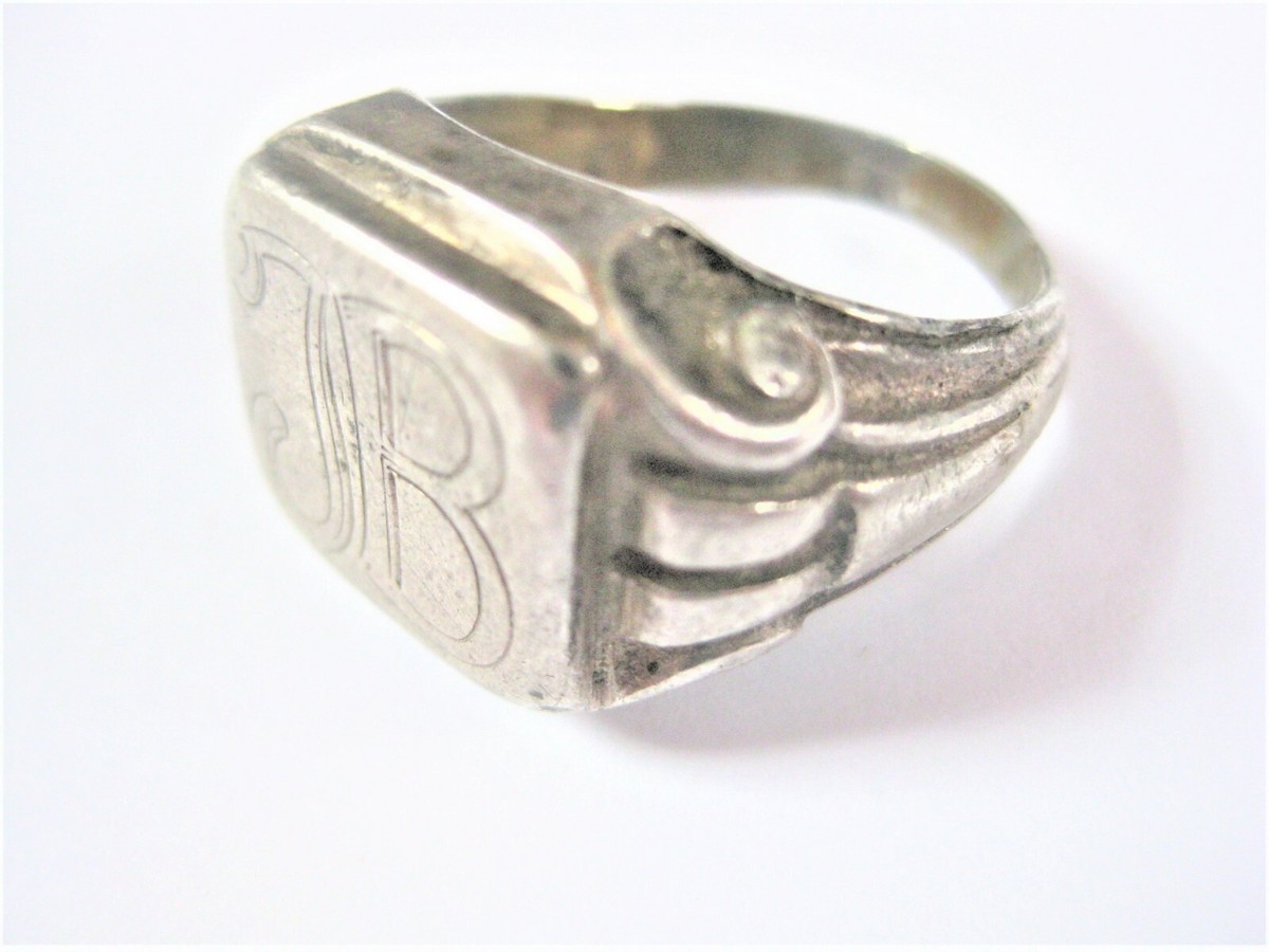 【CTHY】VINTAGE SIGNET RING／19号／Silver VINTAGE SIGNET RING | CTHY