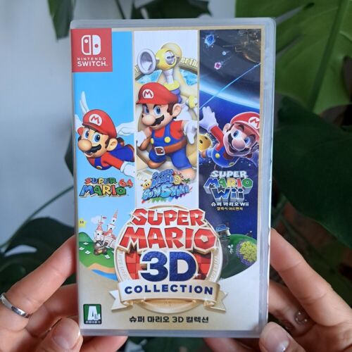 Super Mario 3D Collection All Stars Korean Edition (Multi-language!!) Switch NEW - Foto 1 di 4