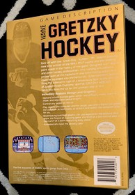 Wayne Gretzky Hockey NES Black Jersey Variant CIB MINTY Condition