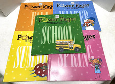POWER PAGES ME  MY BIG IDEAS Instant Scrapbook Lot of 5 Seasons and School
