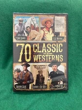 70 Classic Westerns - DVD (2014) 4-Disc Set, NEW! STILL SEALED!!