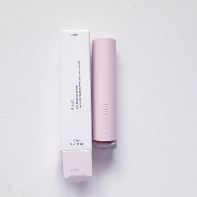 Glossier G Suit Soft Touch Matte Liquid Lip Crème Shade Lane 6ml Full Size Neu 