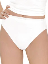 Fruit Of The Loom Womens Cotton Hi Cut Briefs 3 Pack 3dhicwh