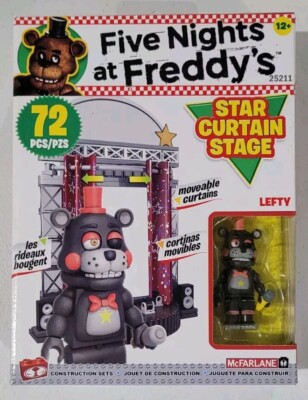 McFarlane Toys Five Nights at Freddy s Star Curtain Stage - FREE SHIPPING 