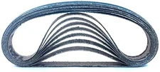Starcke Premium 3/8 x 13 Inch Sanding Air File Narrow Belts Zirconia