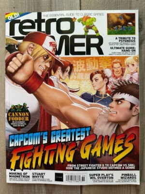 RETRO GAMER Magazine GUIDE Classic GAMES No 269 FIGHTING GAMES Capcom's Greatest