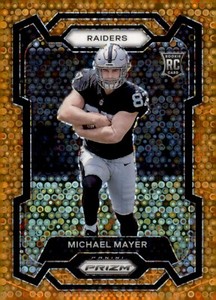 2023 Panini Prizm - Rookies Michael Mayer #361 Disco Prizm (RC)