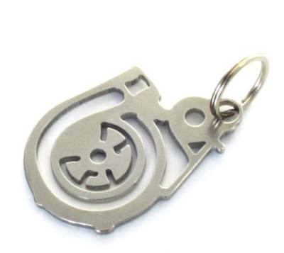 Turbocharger Stainless Steel Keychain 16V Turbo G40 G60 DUB