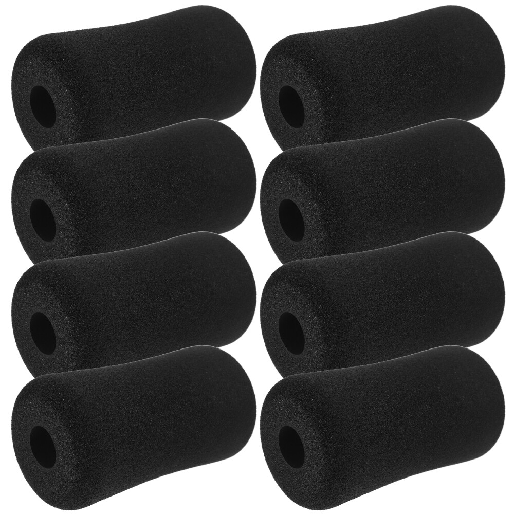 8pcs Sponge Foam Foot Pads Roller Buffer Tube Leg Extension Machine eBay