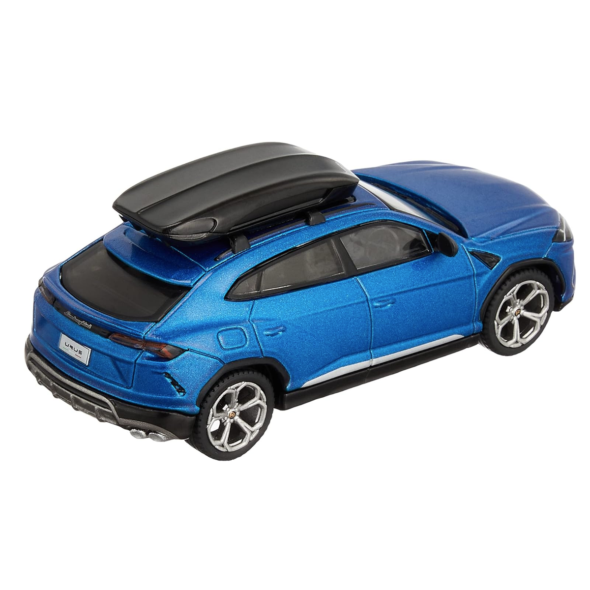 MINI GT 172 Lamborghini Urus Blue Eleos with Roof Box 1:64 Scale