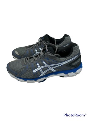 ASICS Gel Forte Shoes Men's Size 8 Gray Blue White T310N 