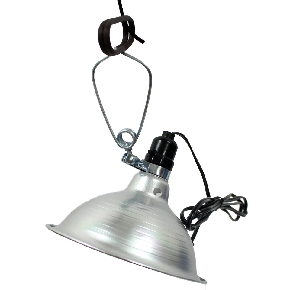 Abrazadera Madera Lámpara Luz 8.5" Reflector 75 Watt para Garaje Luz de Trabajo Foto 3 de 3