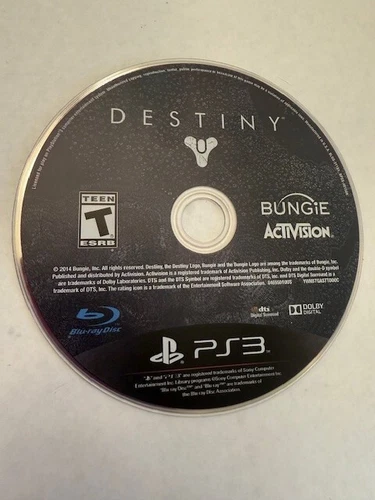 Destiny (PlayStation 3 PS3) DISC ONLY NO TRACKING (#2547)