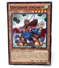 Quickdraw Synchron Yugioh TCG SDSE-EN005 - Common - 1st Edition Card
