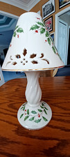 NEW Lenox Holiday 2 Piece Tealight Votive Candle Lamp 10