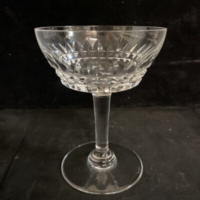Val Saint Lambert ''Mery'' Crystal Champagne/Tall Sherbert 5'' SELLING INDIVIDUAL