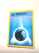 WATER ENERGY - 102/102 - Base Set - Pokemon Card - LP
