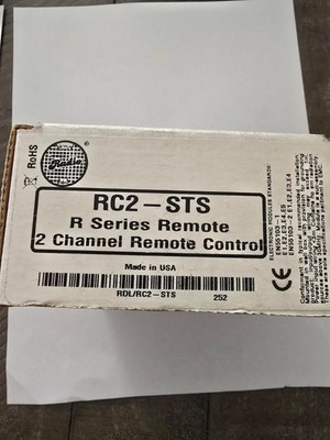 RDL RC2-STS R Series Remote 2 Channel (37-25AM)