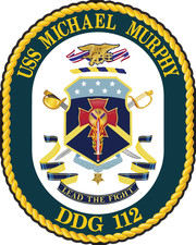 DDG-112 USS Michael Murphy Badge Sticker Decal