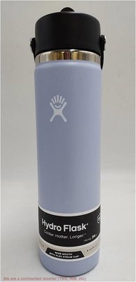 Hydro Flask 24oz Wide Mouth Flex Straw Bottle - Surf READ DESCRIPTION