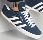 Adidas Samba Super Suede Mens Navy Shoes Trainers Uk Size 7 - 12   019332