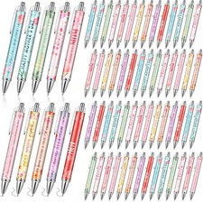 100 Pcs Mothers Day Gifts Bulk Happy Mother's Day Ballpoint Pens Retractable ...