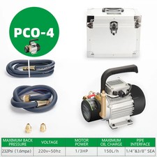 PCO-4 150L/H Electric fuel pump Cold oil Grease pump Fuel gun one set with hose