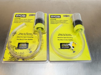 #ad 1 power cleaner 6 in flexible wand rv3112FW 2 Ryobi EZ Bottle Adaptor RY3112BA $29.75