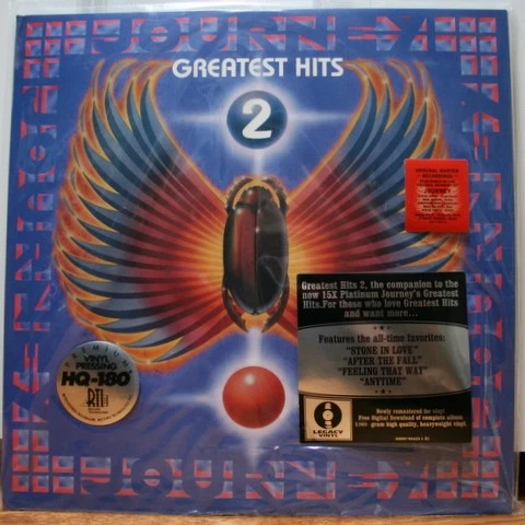 Journey Greatest Hits 2-Vinyl LP-Brand New/Still sealed_LAS12241036