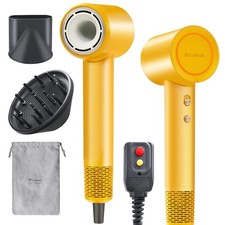 Dries Hair Quickly 500 Million Ion Hair Dryer, Low Noise 160,000 RPM Professi...