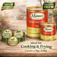 Khanum Veganes Ghee 1 kg    Pflanzliches Brat...