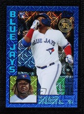 2019 Update Silver Pack 1984 Topps Baseball Chrome Blue Vladimir Guerrero Jr 4b9
