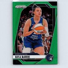 2024 Panini Prizm WNBA Kayla Mcbride #13 Green Prizm Minnesota Lynx