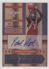 2010-11 Playoff Contenders Patches Gold 6/49 Patrick Patterson #14 Auto 2r7