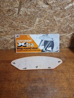 Vintage Centurion Wrap Around Visier Amber Racer Motorradhelm