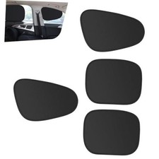Car Side Window Sun Shades, Heat-insulating Sun-proof Shield for 4 PCS Black