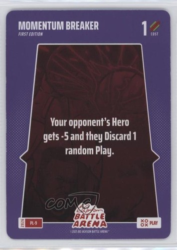2026 Bo Jackson Battle Arena TCG - The Griffey Set Plays Momentum Breaker #PL-9