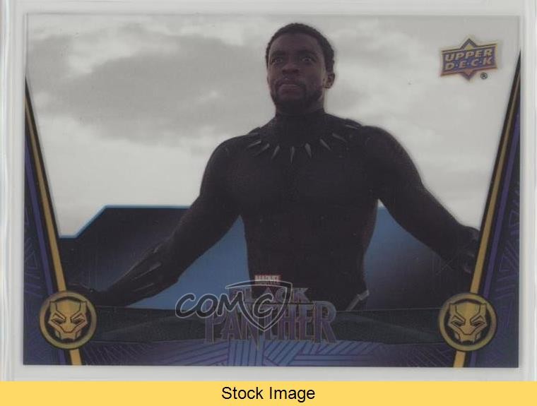 2018 Upper Deck Marvel Black Panther Acetate Return of T'Challa #79 READ 4et