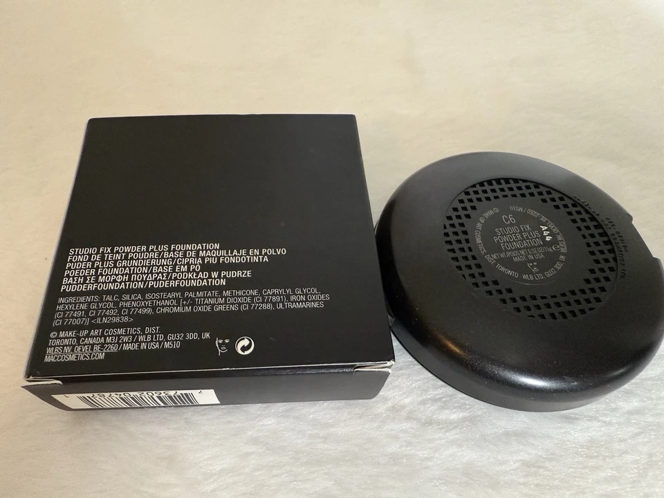 MAC Studio Fix Powder Plus Foundation - C6 - Full Size - Original Formula - Image 4 of 4