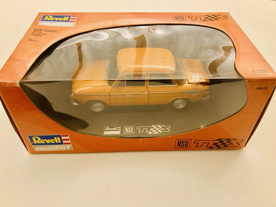 NSU TT S REF.08413 REVELL SCALA 1:18 CON BOX ORIGINALE - Immagine 3 di 3