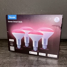 GOVEE BR30 Smart Light Bulbs 4-pack 850 lumens Alexa Google home H6013