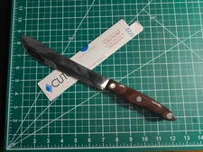 CUTCO 1022 Butcher Knife 8" Blade USA Wood Handle Kitchen Carving Chef Tool