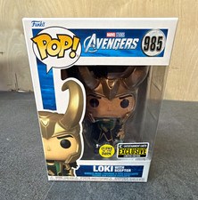 Imagen de Funko Pop! Marvel Avengers Loki w/ Scepter #985 GITD EE Exclusive LE