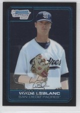 2006 Bowman Draft Chrome Draft Picks Wade LeBlanc #DP11 0c4