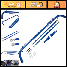 Universal 49 Iron Racing Safety Seat Belt Harness Bar For 4-point 5-point 6-p