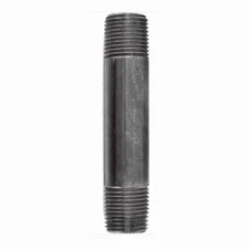 B&K Mueller 582-040AH Galvanized Steel Nipple 3/8 MPT x 4 L in. (Pack of 5)