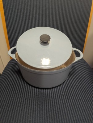 Cousances Le Creuset #24 Enamel Cast Iron Dutch Oven  Made In France 